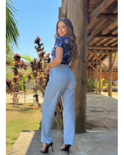 Calça pijama em fluity