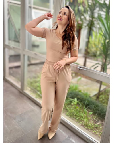 Calça pijama em fluity