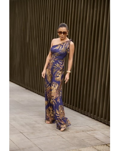 Macacão amarração no ombro